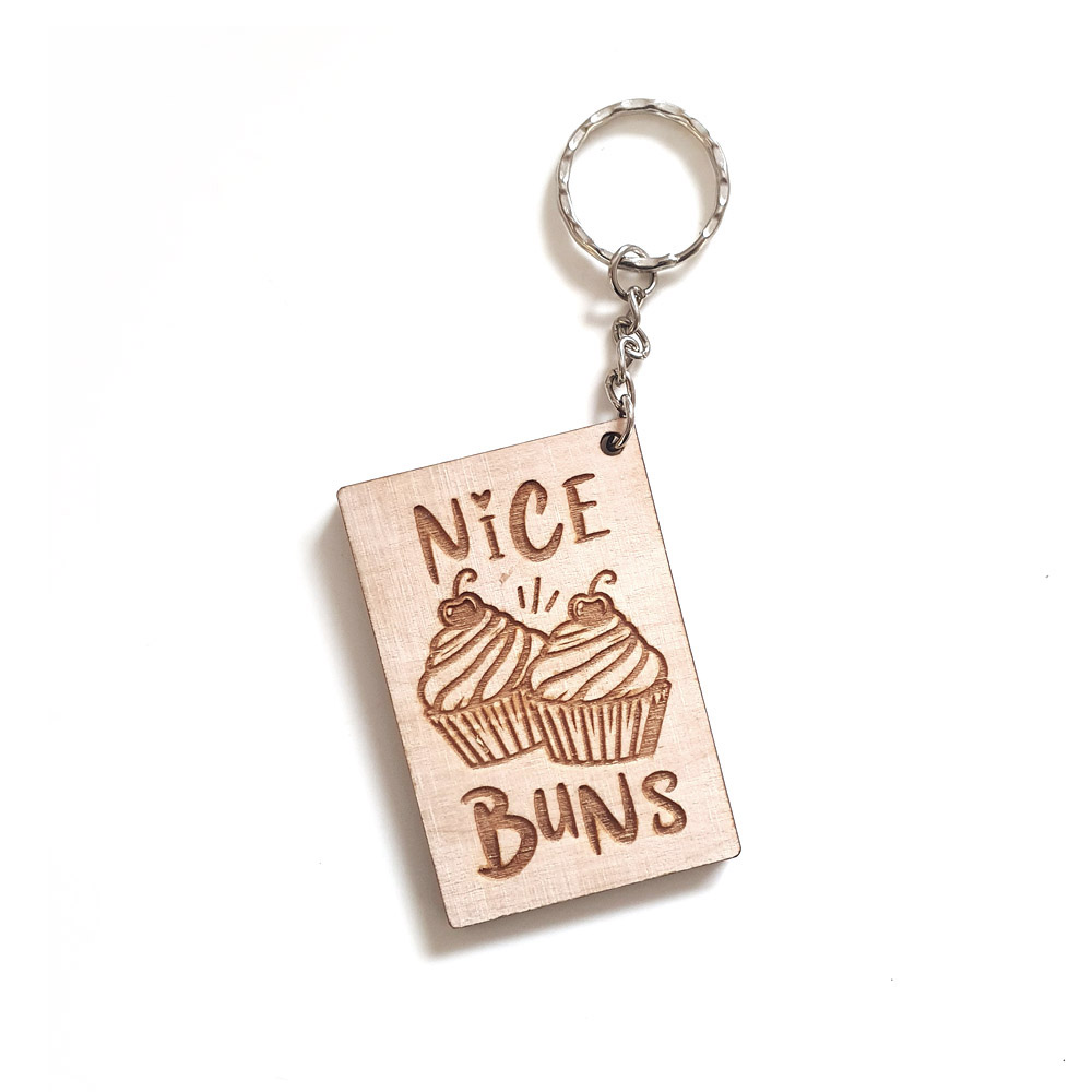 Keyring - Nice Buns 🧁🧁